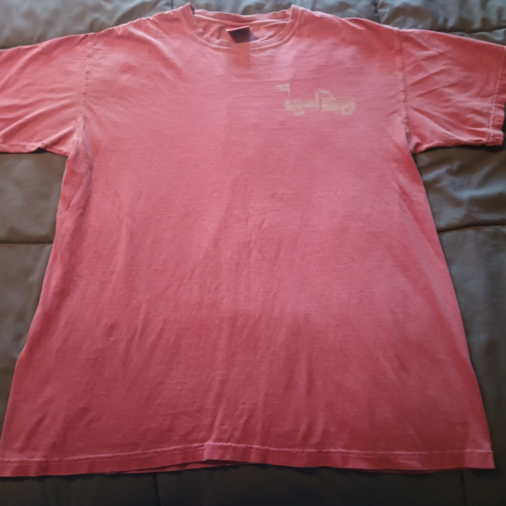 Unisex Alabama Comfort Color Graphic T-Shirt Sz L  Very Light Red GUC